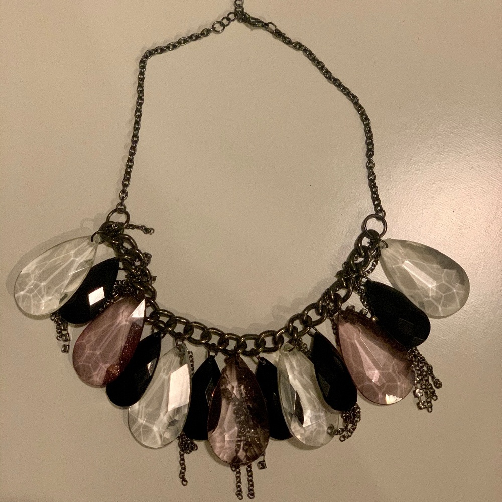 White House Black Market Statement Necklace